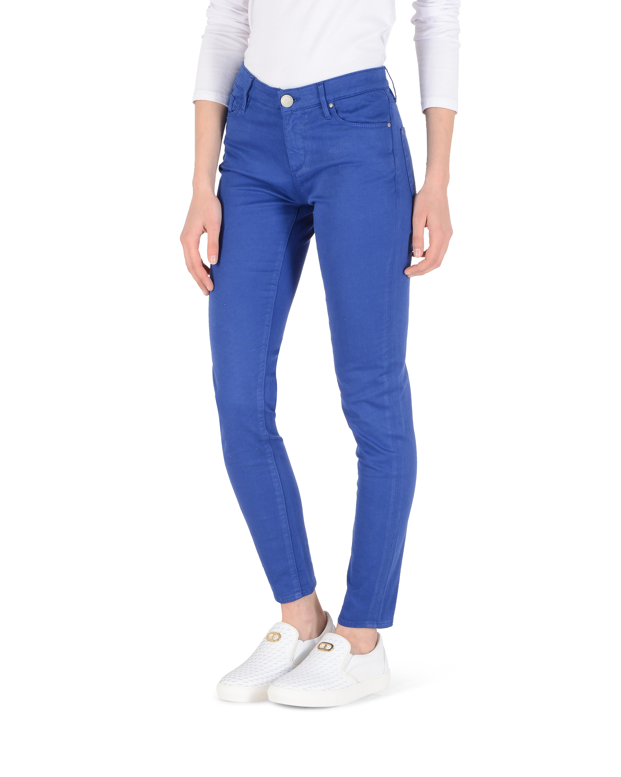 Pantaloni da donna Andrew Charles Slim Fit CLAIRE BLUE