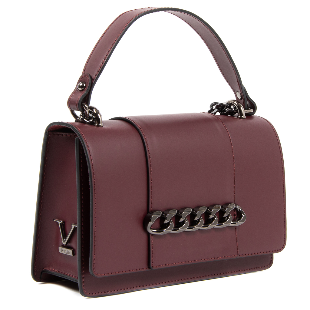 V 1969 Italia Borsa da donna Bordeaux DIADEMA