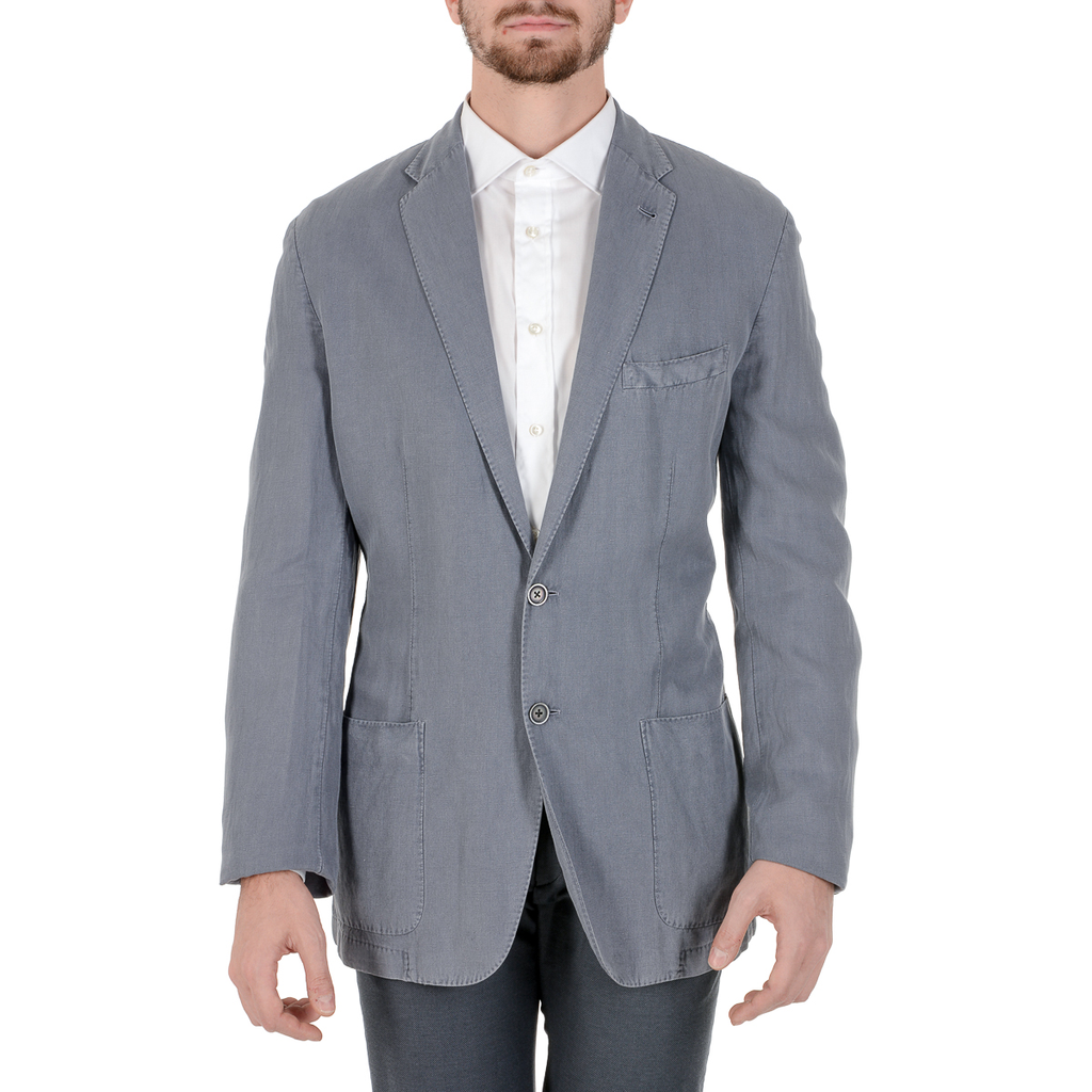 Corneliani Giacca Uomo Maniche Lunghe Azzurro Chiaro