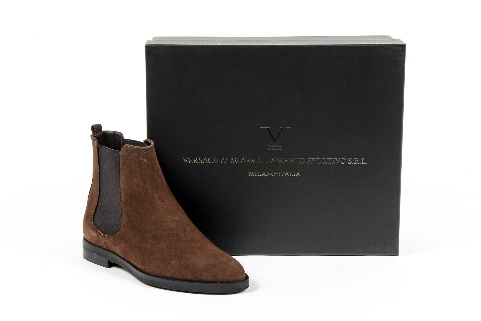 V 1969 Italia Stivaletto da donna B1578 VELOUR T. MORO