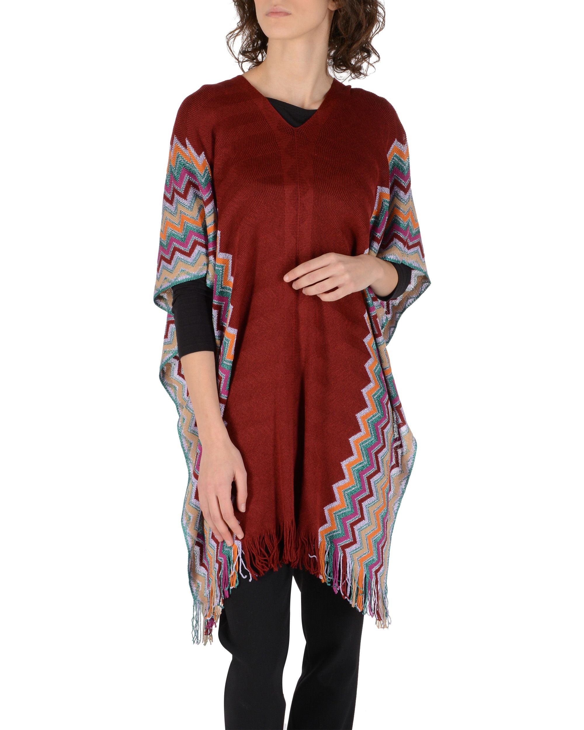 Missoni Donna Poncho Multicolore PO59WMD63040003