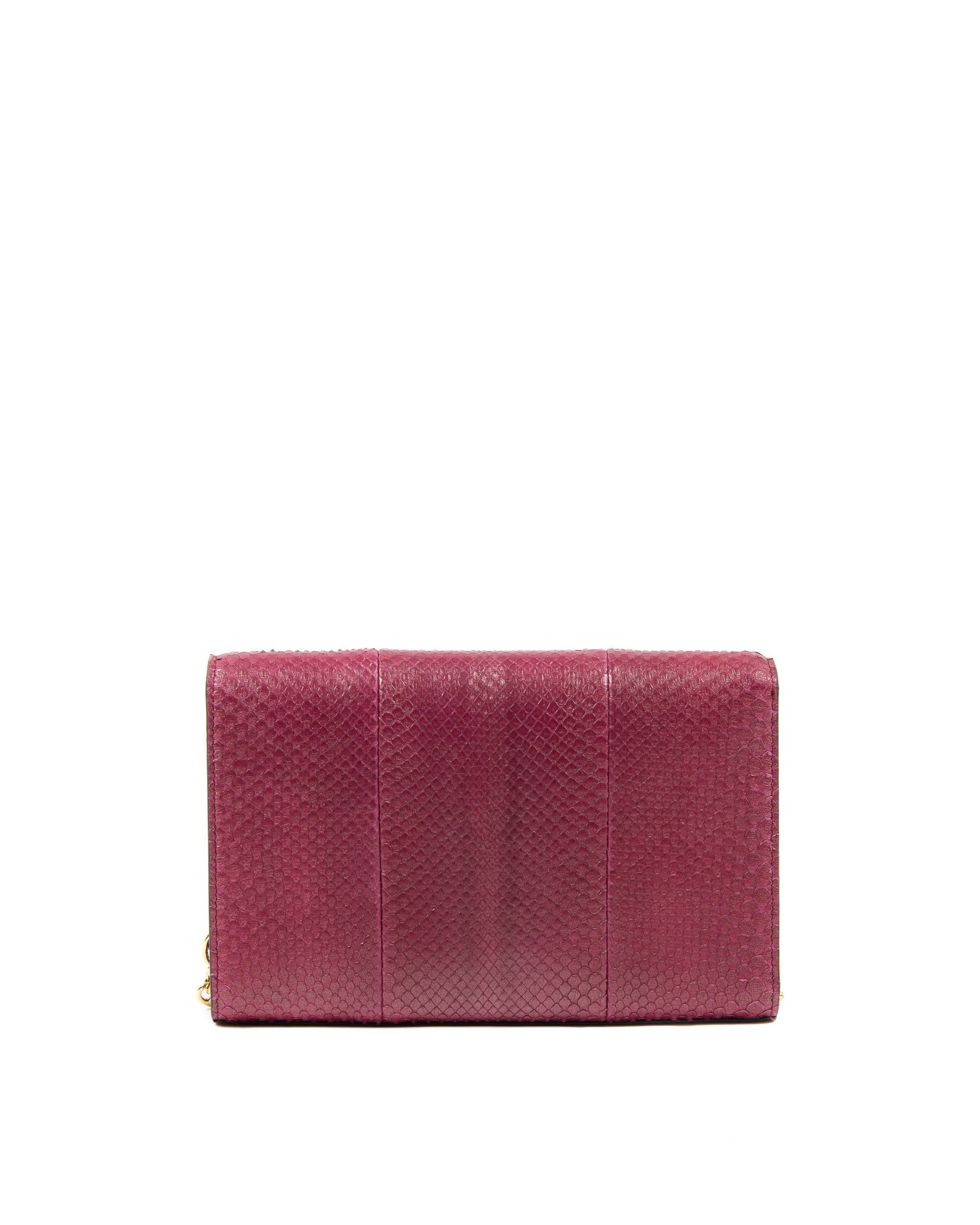 Pochette in pitone Firenze 