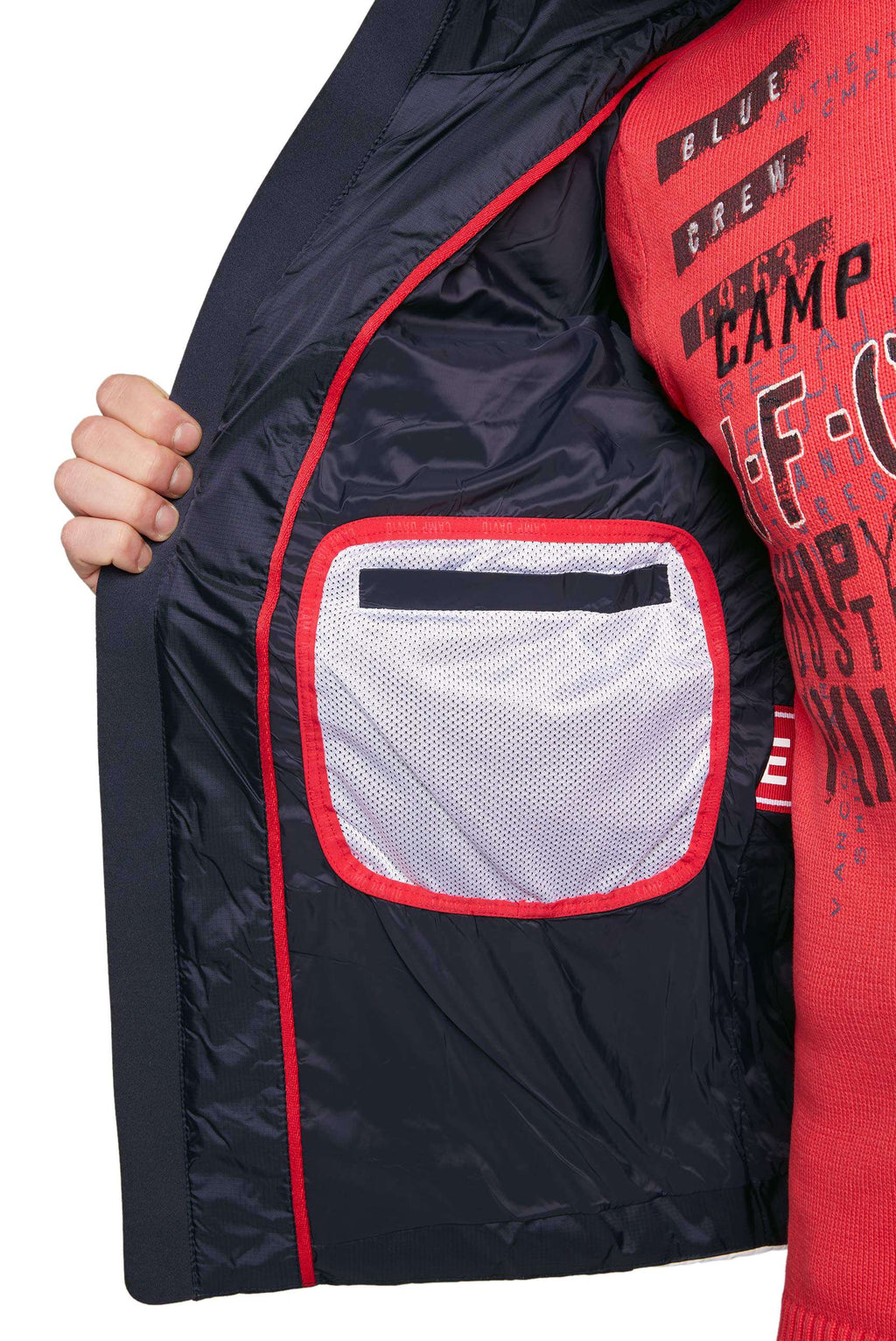 Giacca da uomo Camp David con cappuccio