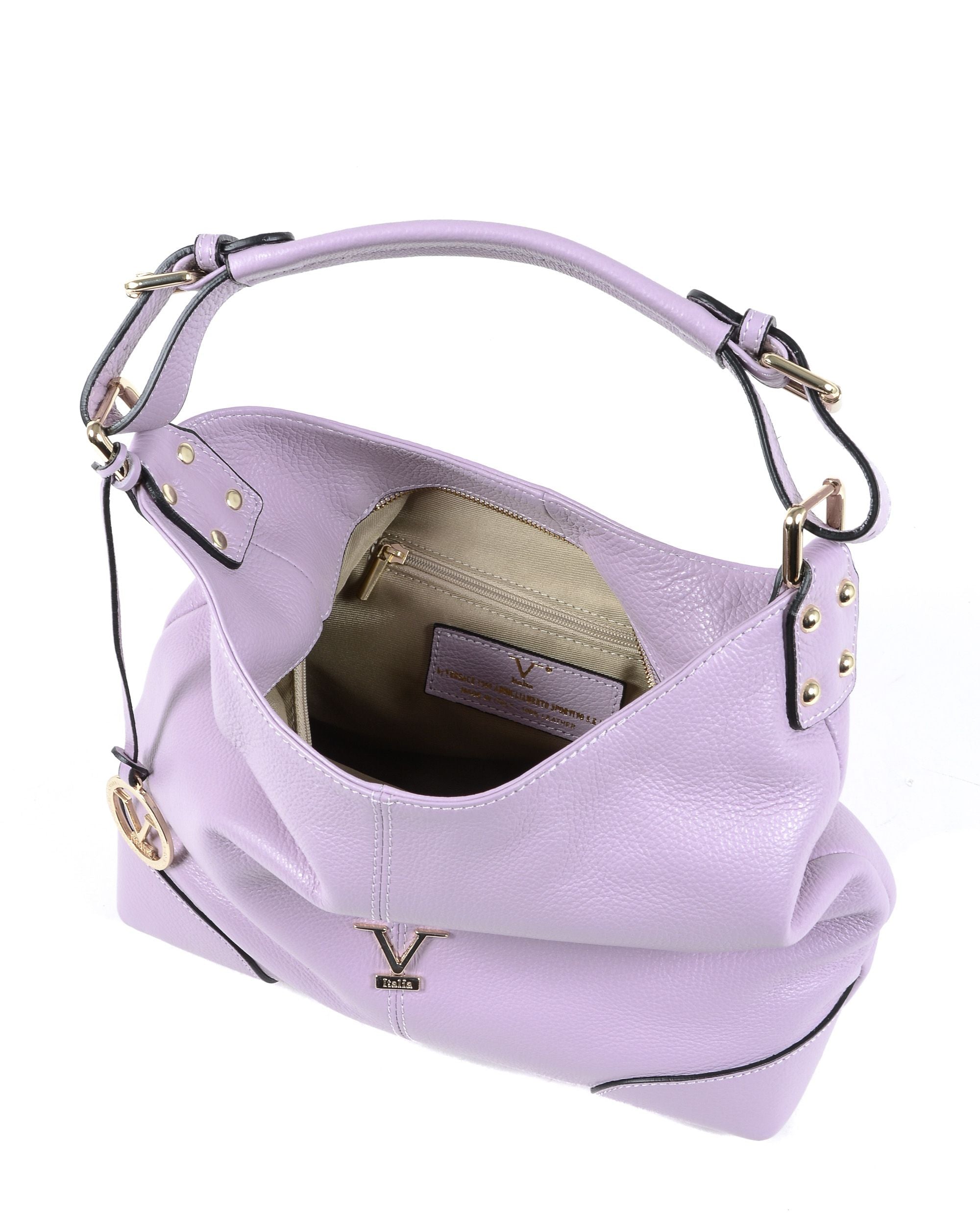 Borsa a Spalla Donna V Italia Viola V319 52 DOLLARO LILLA