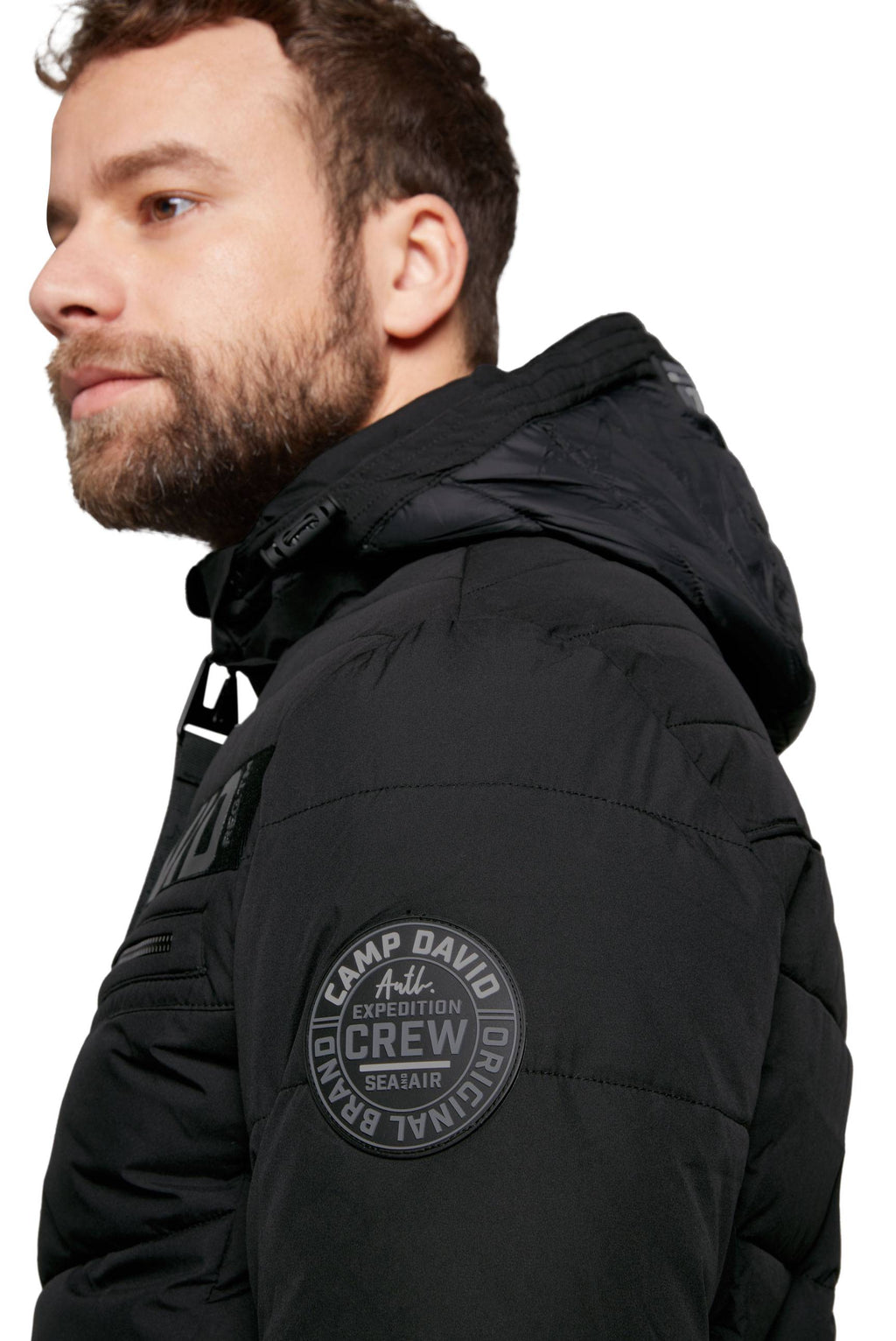 Giacca da uomo Camp David con cappuccio