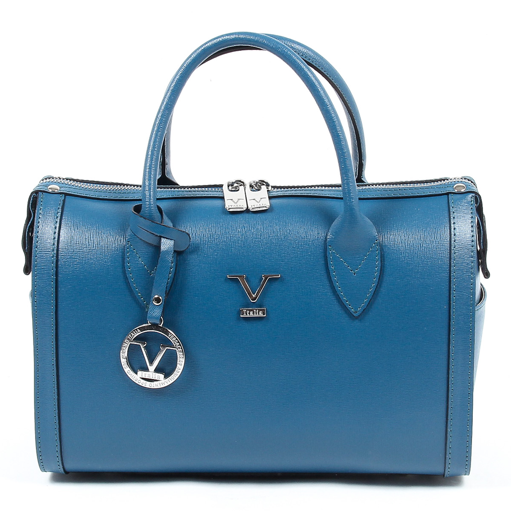 Borsa da donna V 1969 Italia V014-S PALMELLATO PETROLIO