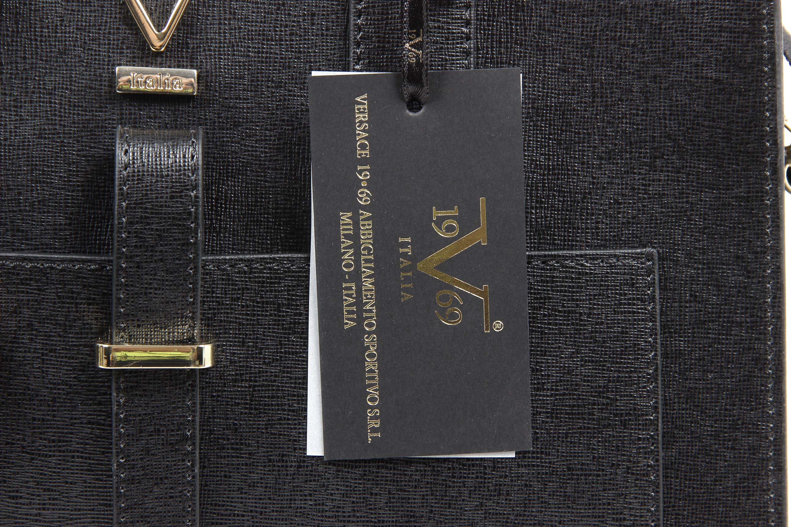 Borsa da donna V 1969 Italia V006 SAFFIANO NERO