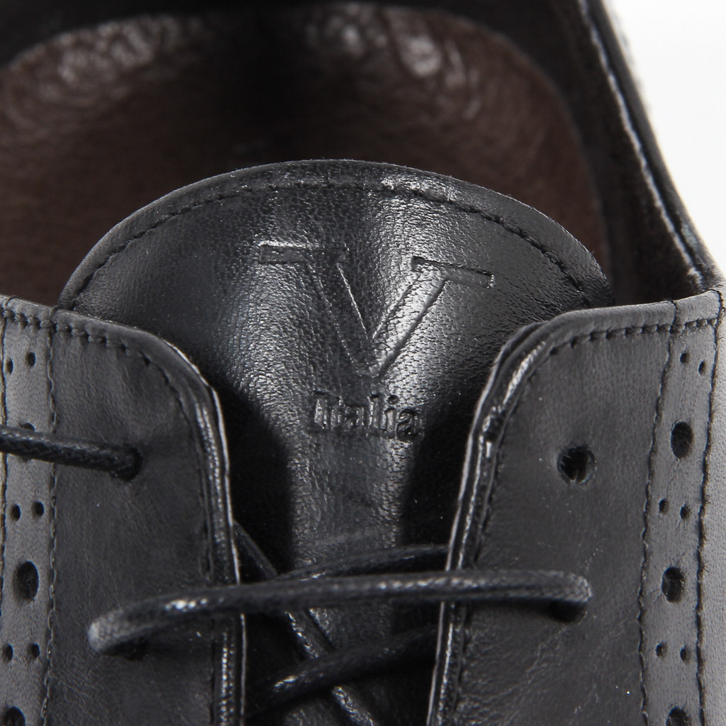 V 1969 Italia Scarpa Oxford Brogue da uomo
