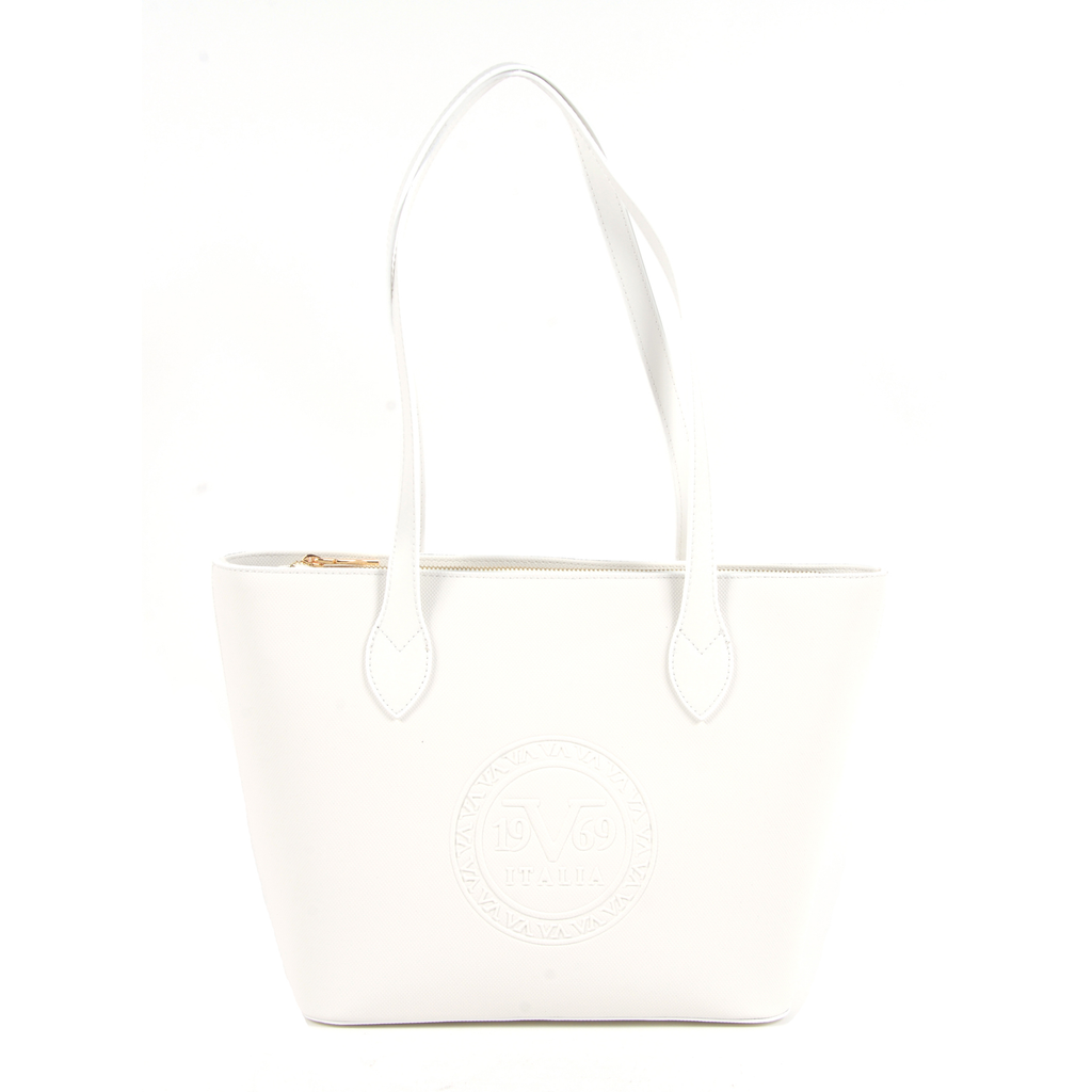 Borsa a mano da donna V Italia bianca 3301 BIANCO