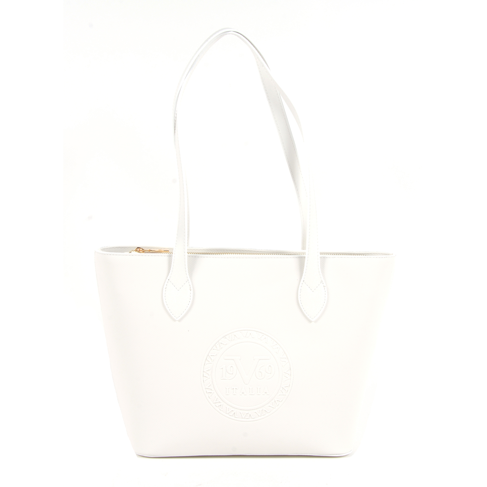 Borsa a mano da donna V Italia bianca 3301 BIANCO