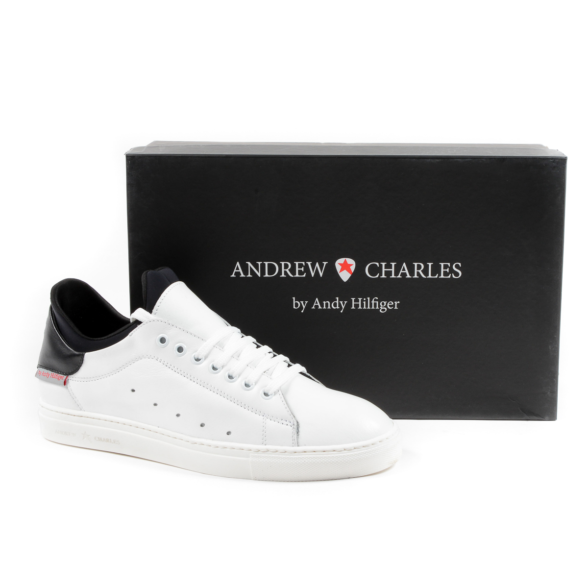Andrew Charles Sneaker da uomo bianche KANIE