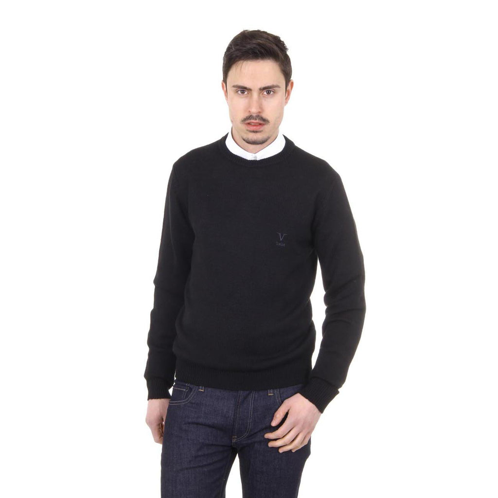 V 1969 Italia maglione girocollo uomo 9802 GIROCOLLO NERO