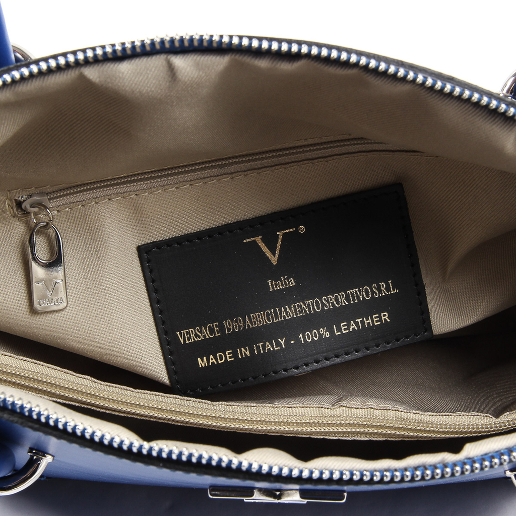 Borsa da donna V 1969 Italia V003-S RUGA BLUETTE