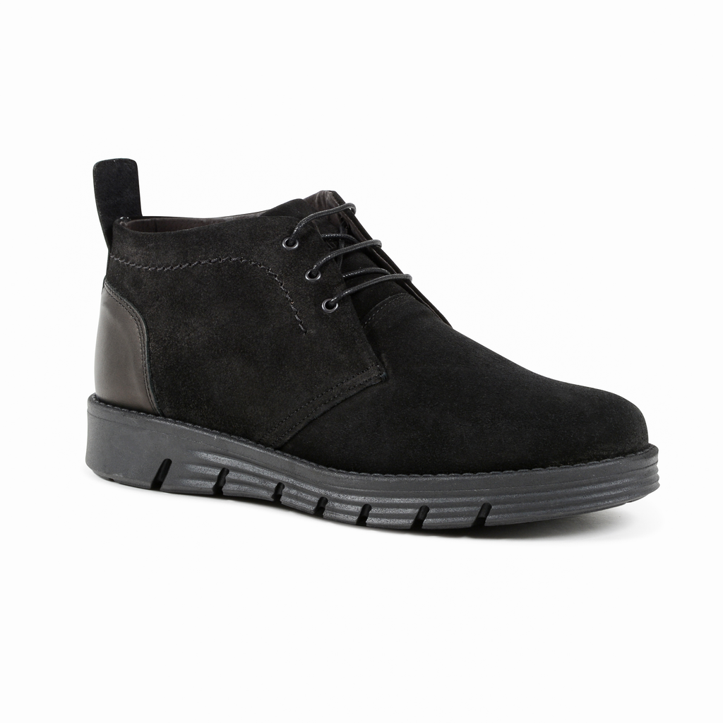 Stivaletto Uomo 19V69 Italia Nero 930 CAMOSCIO NERO