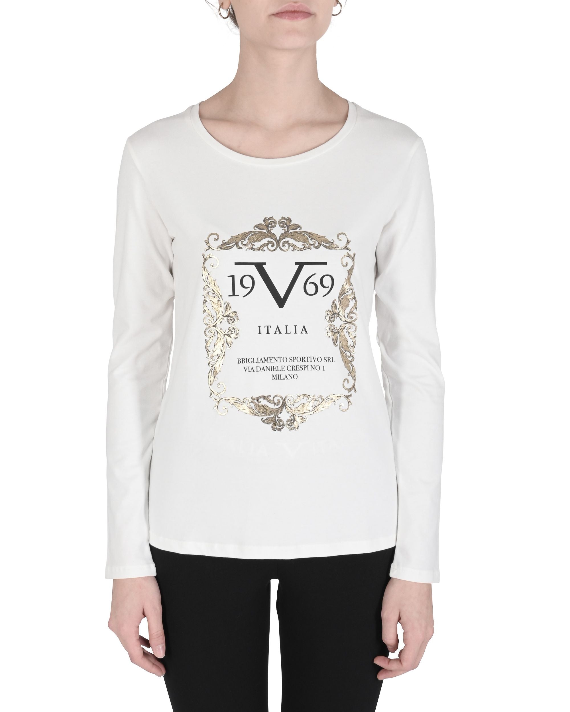 19V69 Italia T-Shirt Donna ANGELICA WHITE