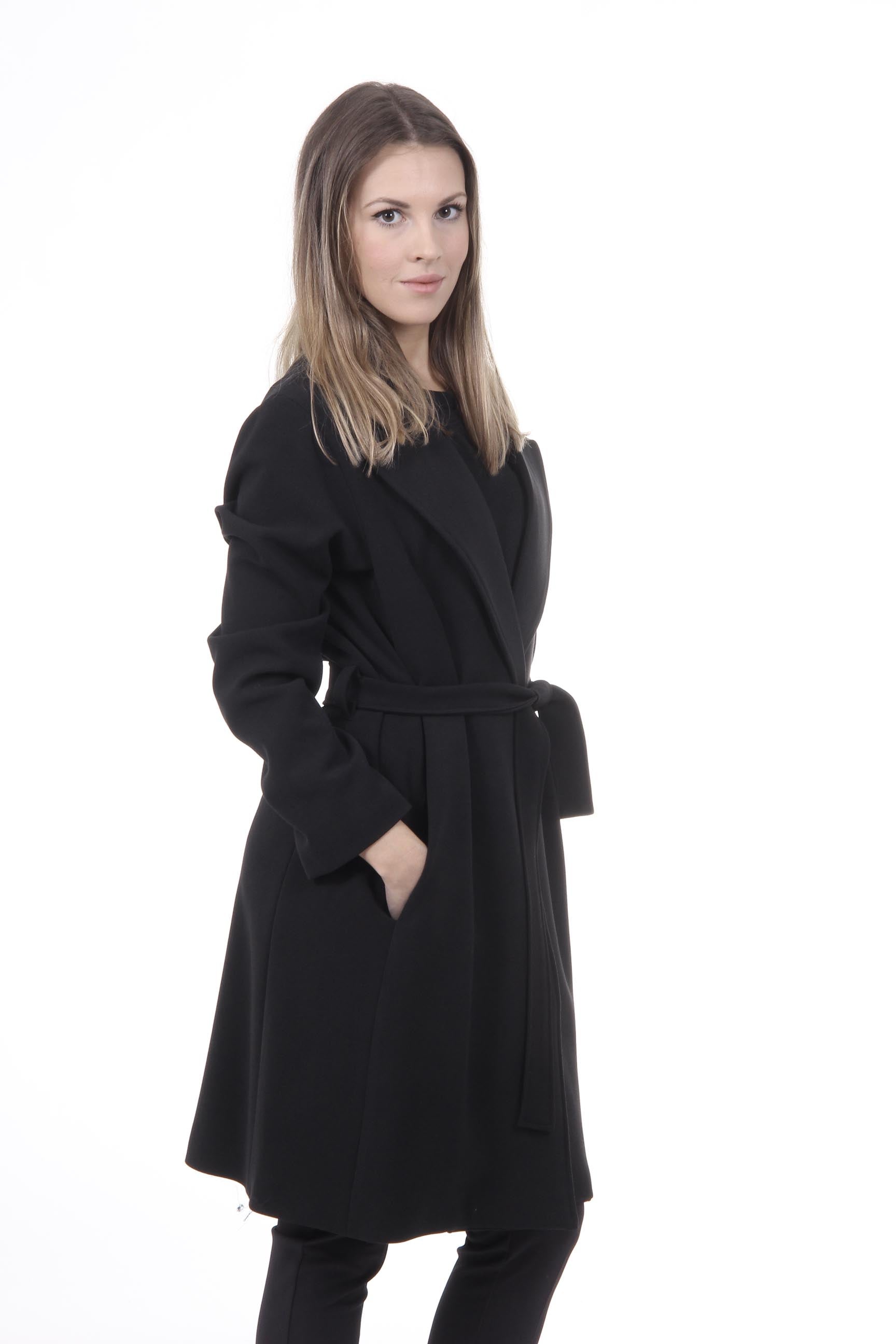 Cappotto da donna V 1969 Italia CAPPOTTO VESTAGLIA TESS. SUPERDUCA NERO