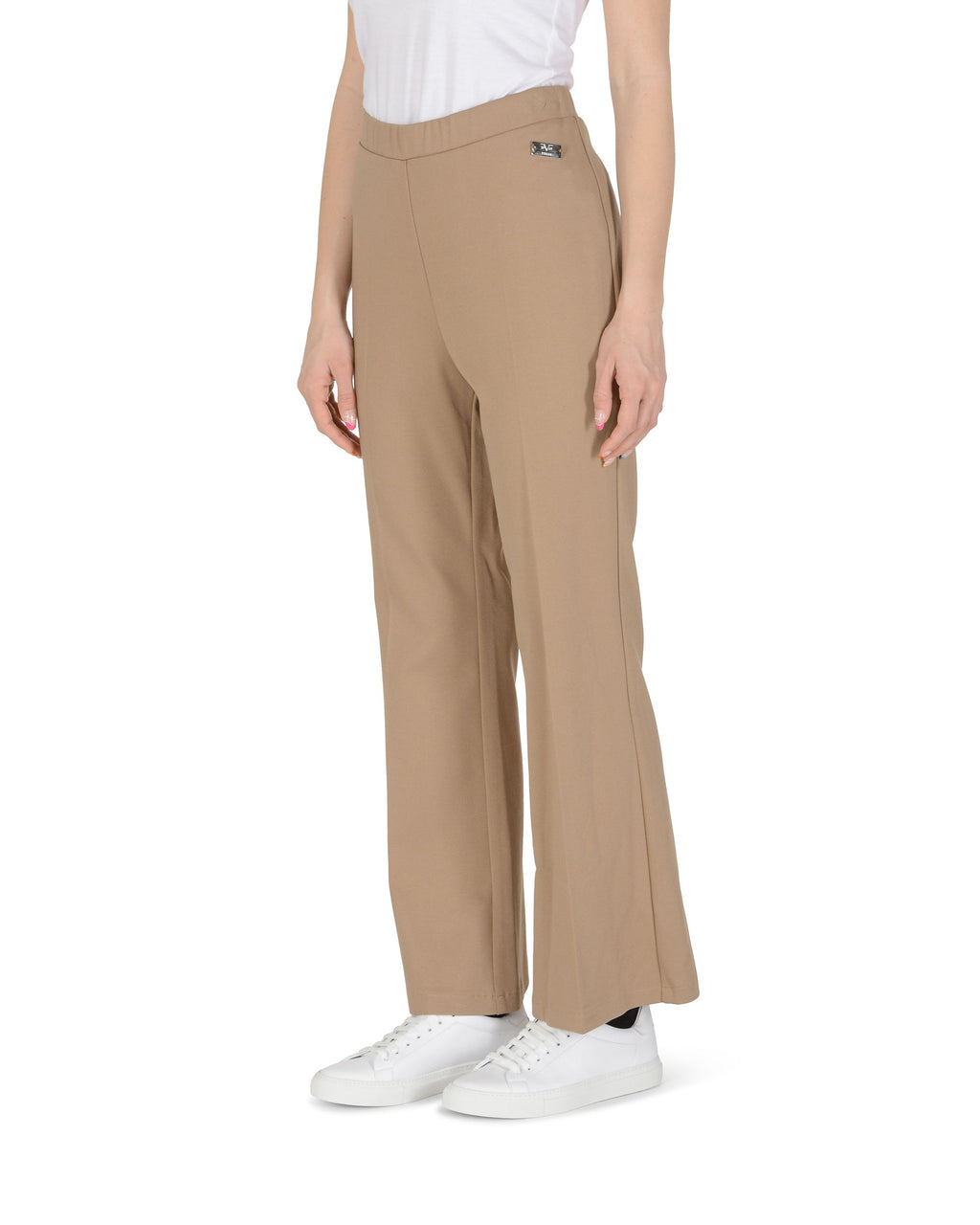 19V69 Italia Pantaloni da donna Marrone LED MARRONE