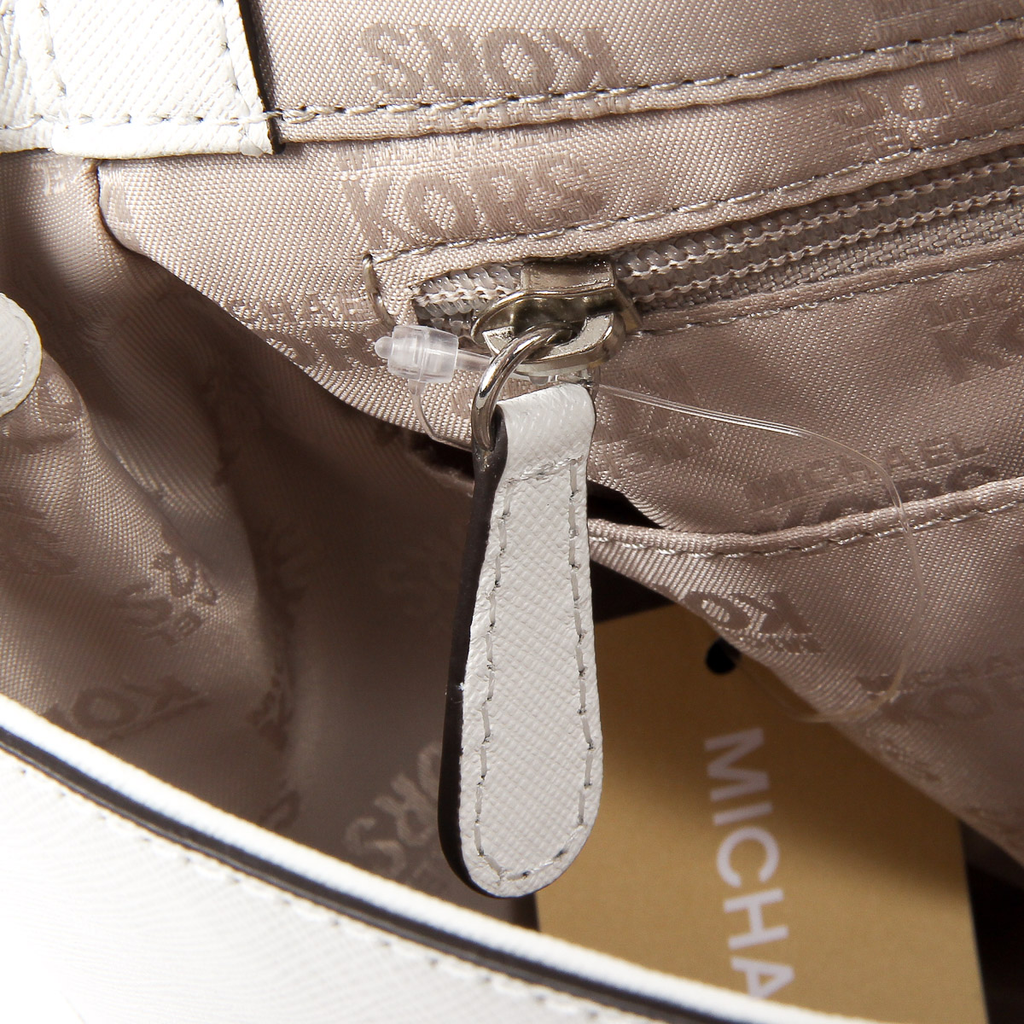 Borsa a mano da donna Michael Kors VIOLET 35S7SV1S2L BIANCO OTTICO