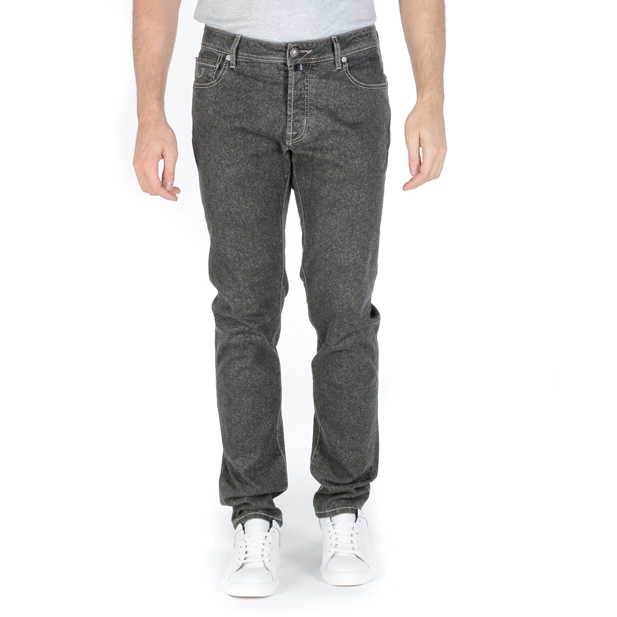 Pantaloni da uomo Jacob Cohen J688 grigi