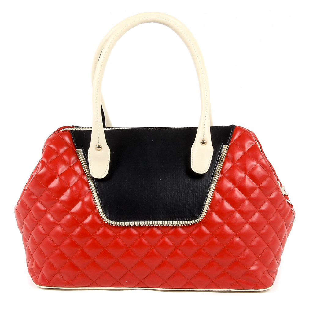 Borsa a mano da donna Andrew Charles rossa DALYA