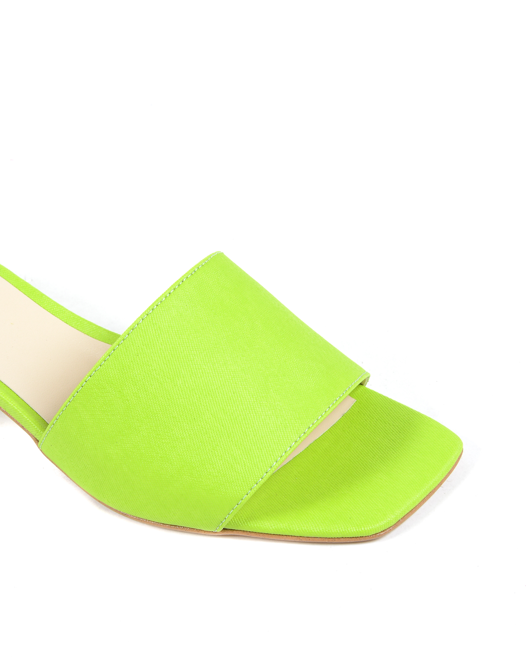 19V69 Italia Sandalo Donna Verde 4909 PELLE STAMP VERDE ACIDO