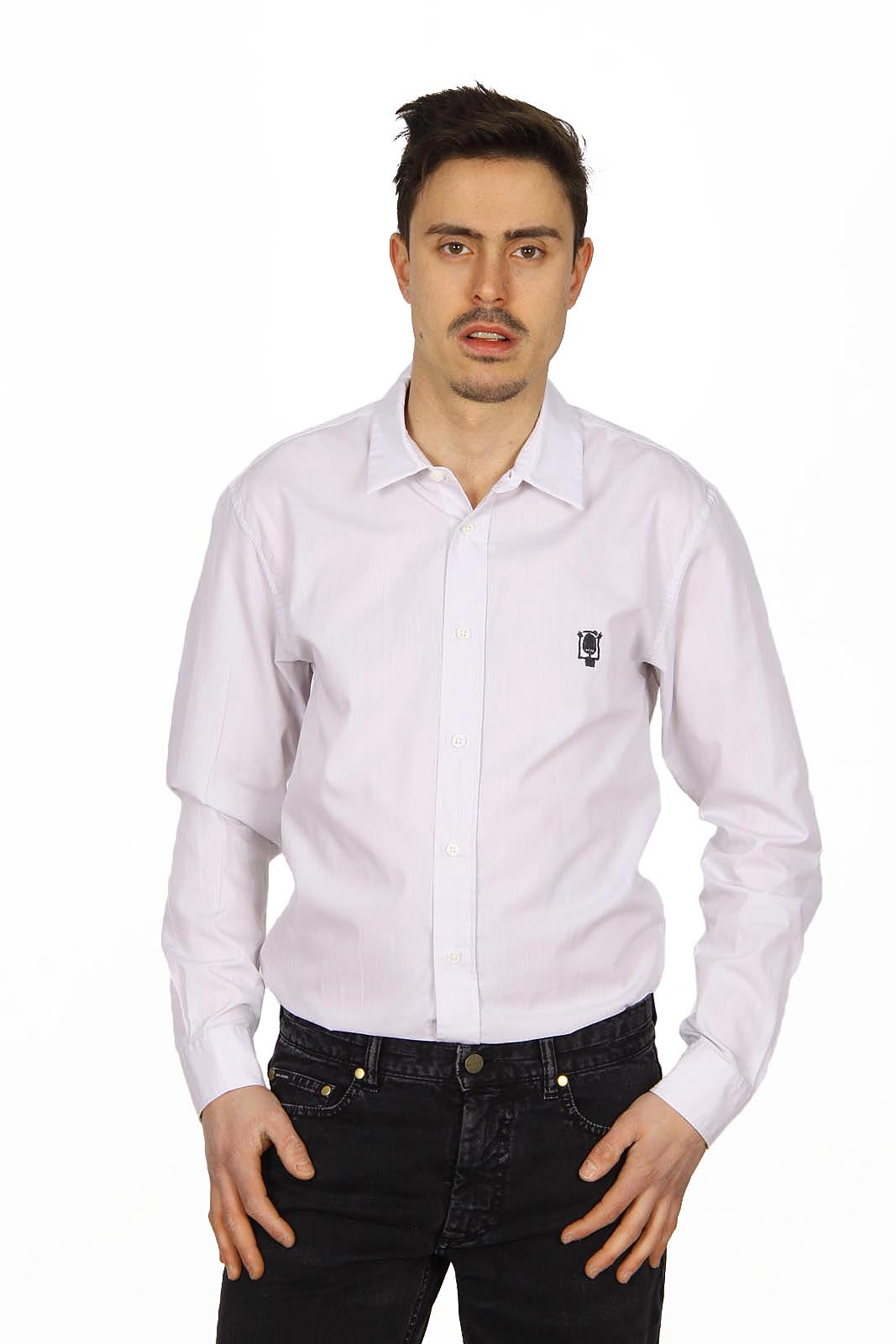Camicia da uomo Marc Jacobs a maniche lunghe S84DL0185 S37076 101F