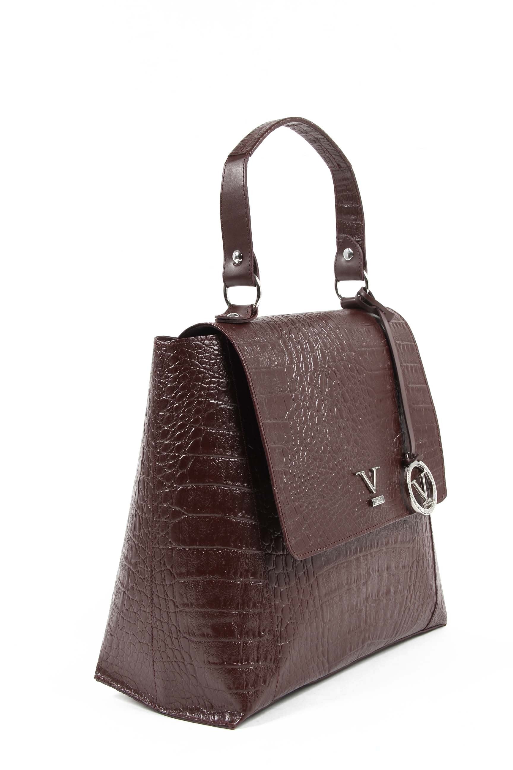 V 1969 Italia Borsa da donna ARC01 MOIRA COCCO BORDEAUX