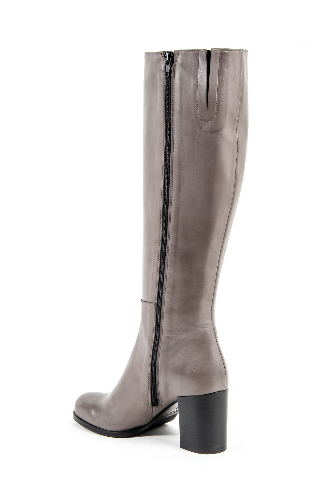 V 1969 Italia Stivaletto con tacco da donna grigio AFFRETTATI