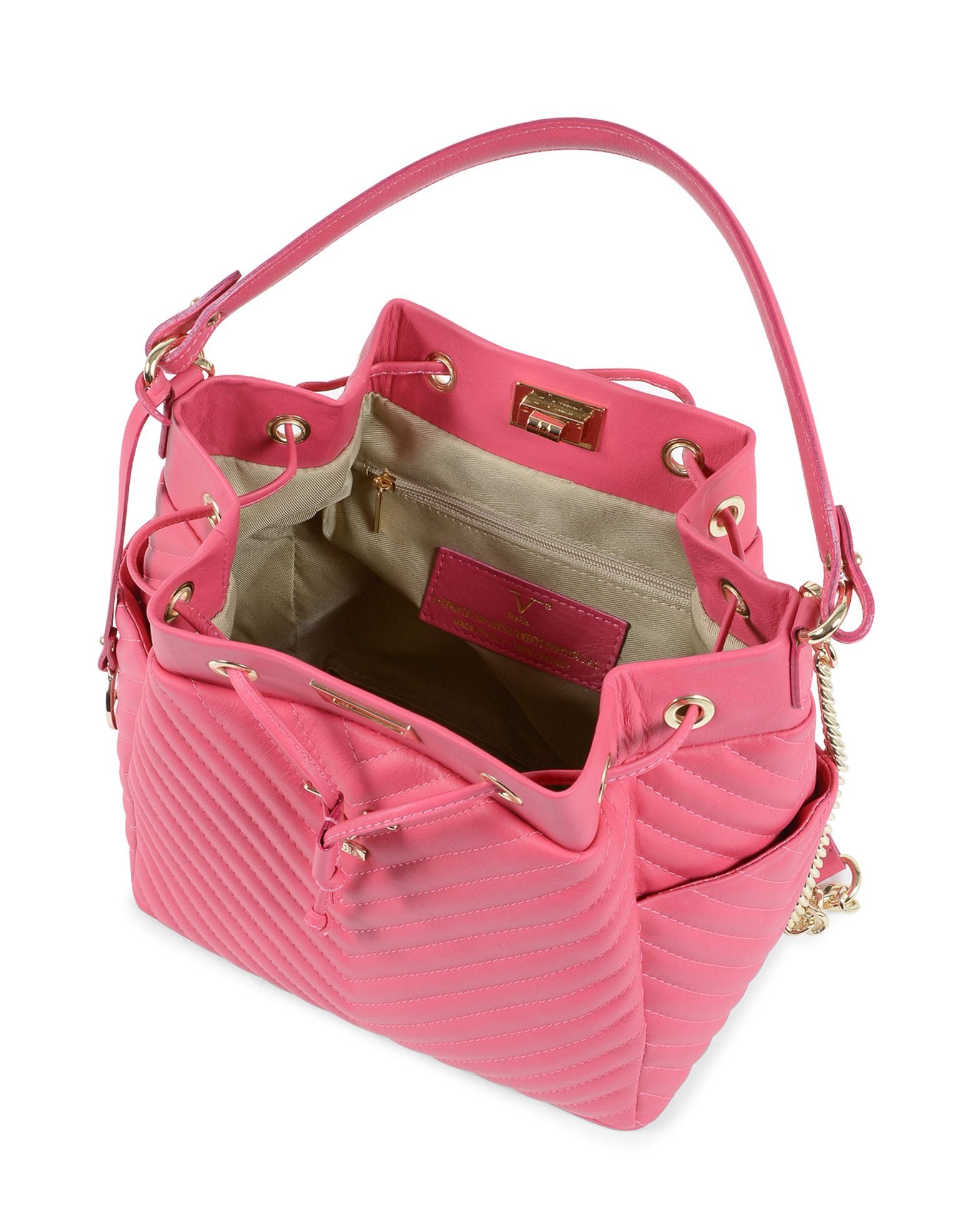 V Italia Borsa a tracolla da donna Fuxia BH10272 52 SAUVAGE FUXIA