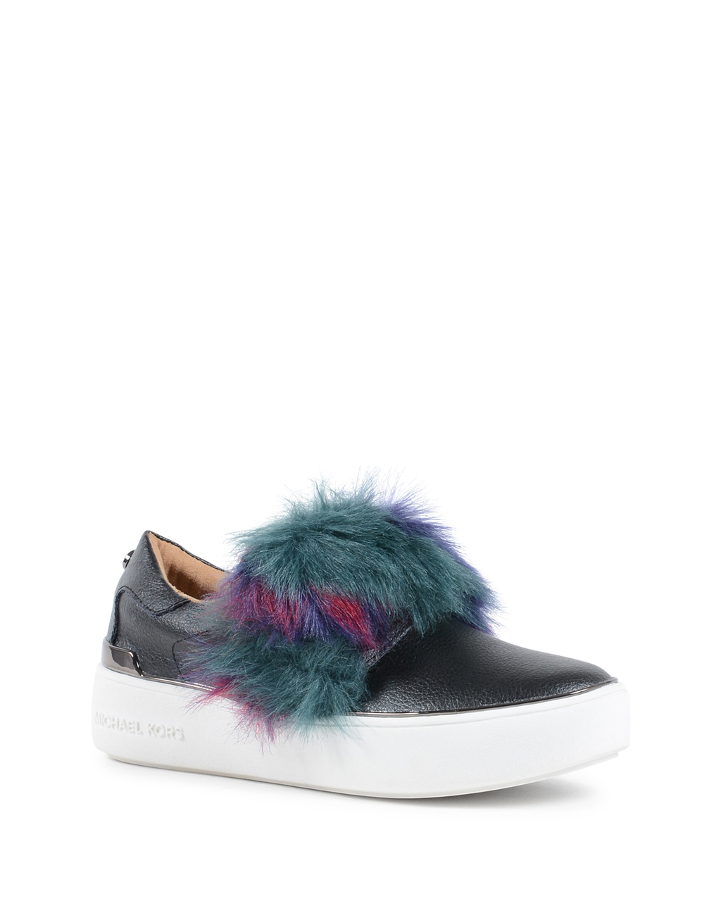 Michael Kors Girls Slip On Sneaker Nero ZIA MAVEN TONE BLACK