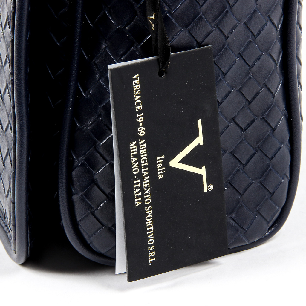 V 1969 Italia Borsa da uomo blu LEROY