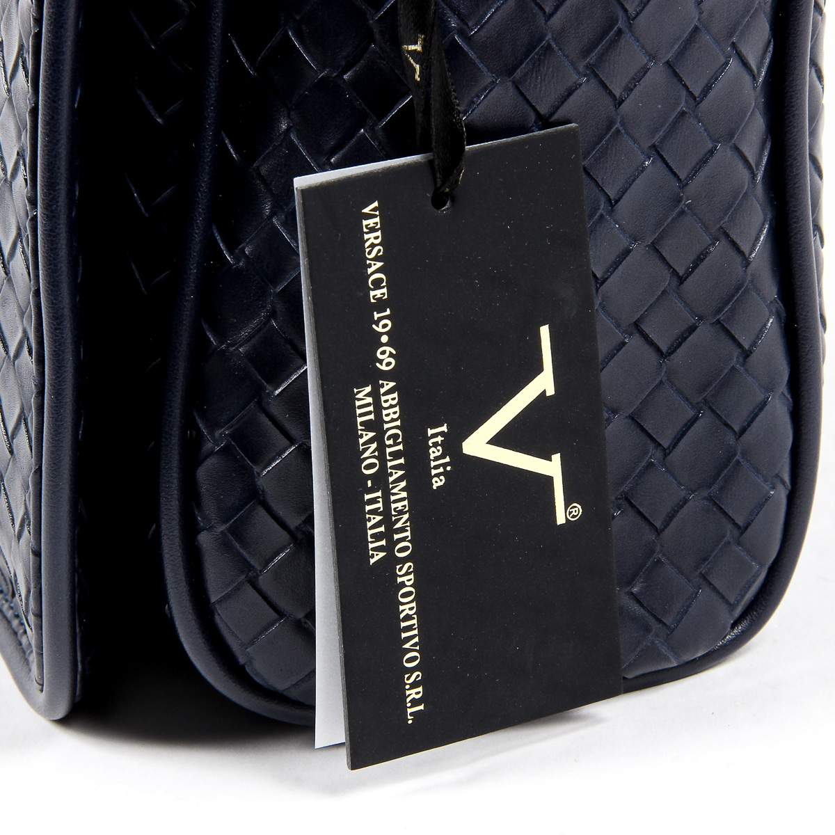 V 1969 Italia Borsa da uomo blu LEROY
