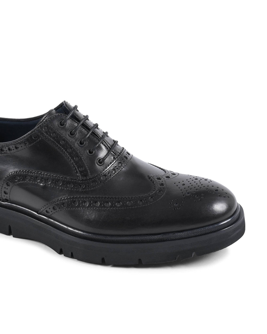 Scarpe brogue da uomo Dee Ocleppo EB129 VITELLO NERO