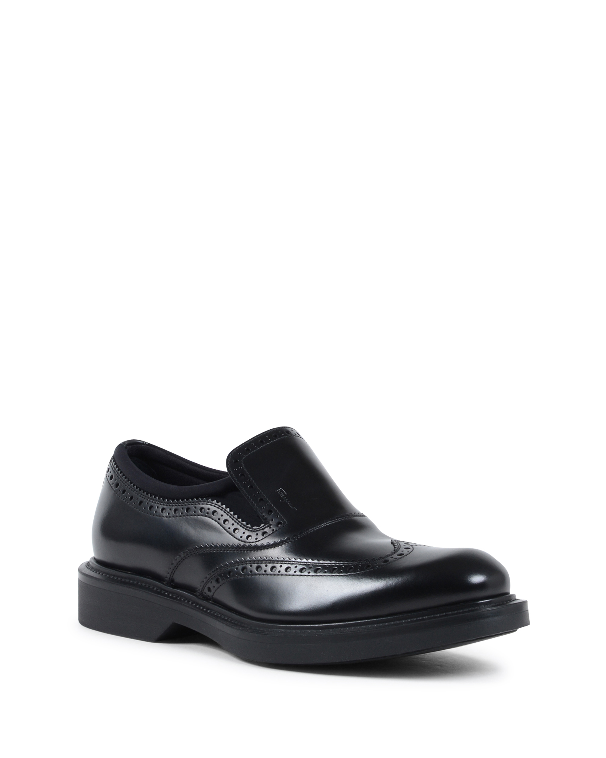 Salvatore Ferragamo Uomo Brogue Nero DOWLING