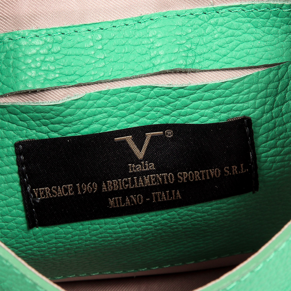 V 1969 Italia Borsa da donna verde DUBLINO