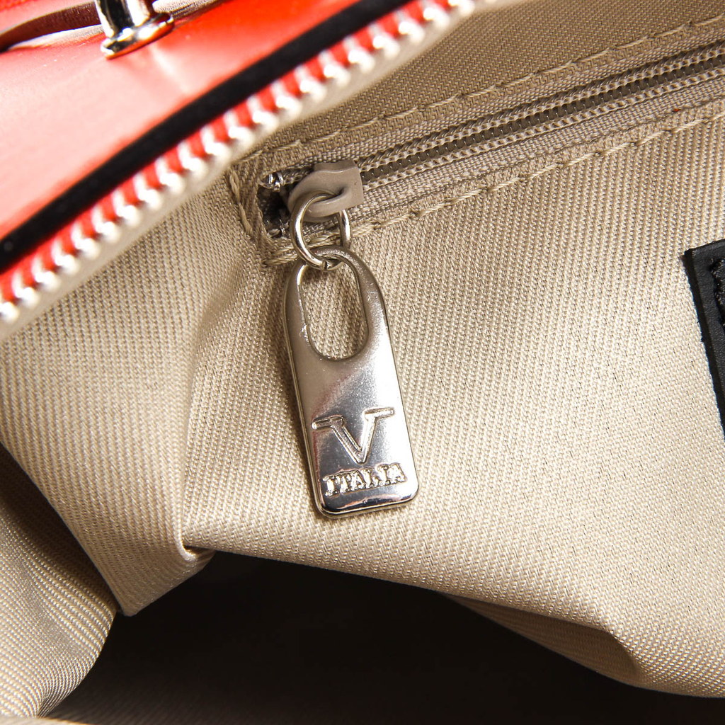 V 1969 Italia Womens Handbag V003-S RUGA ROSSO