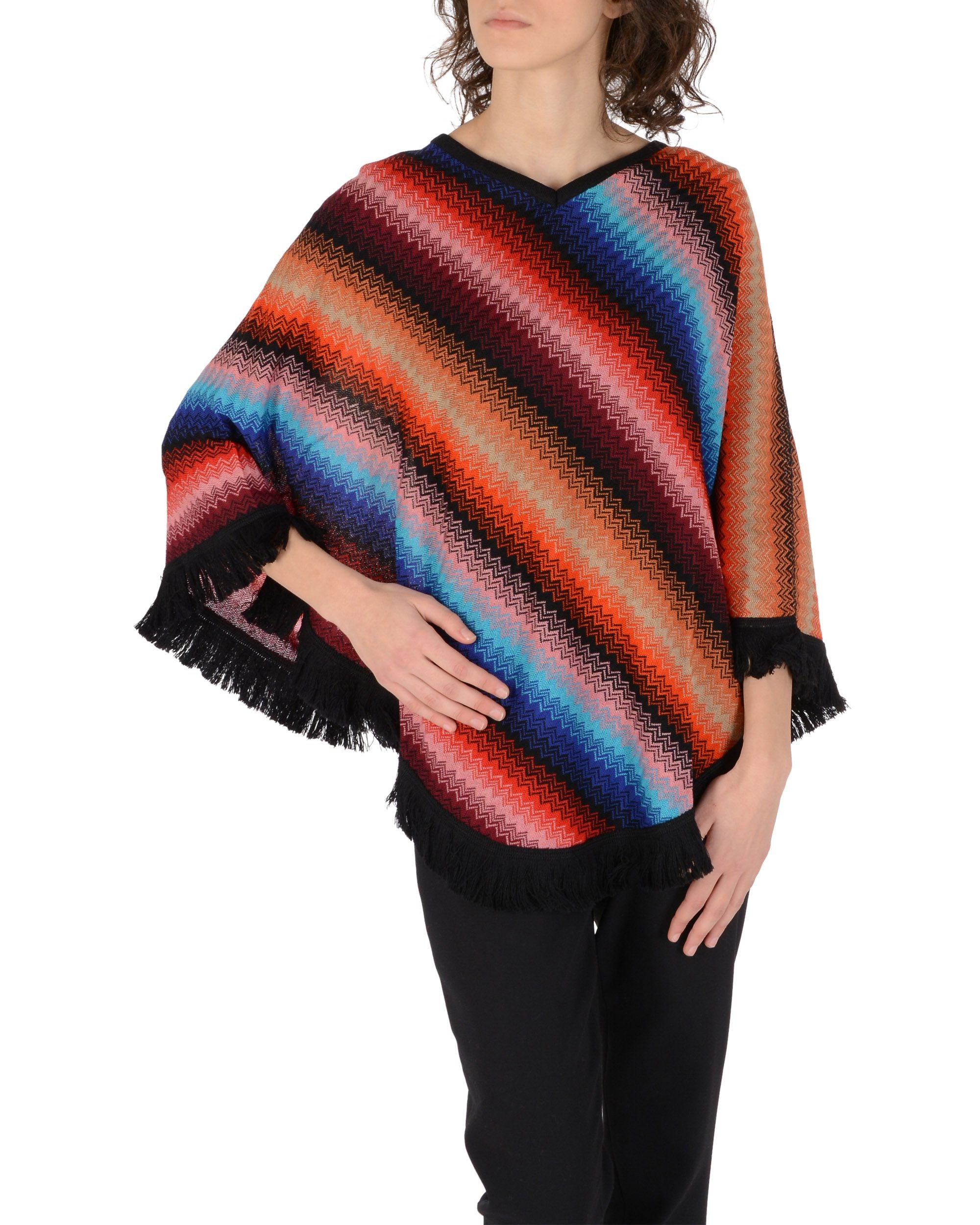 Missoni Donna Poncho Multicolore PO1QWOD68010002