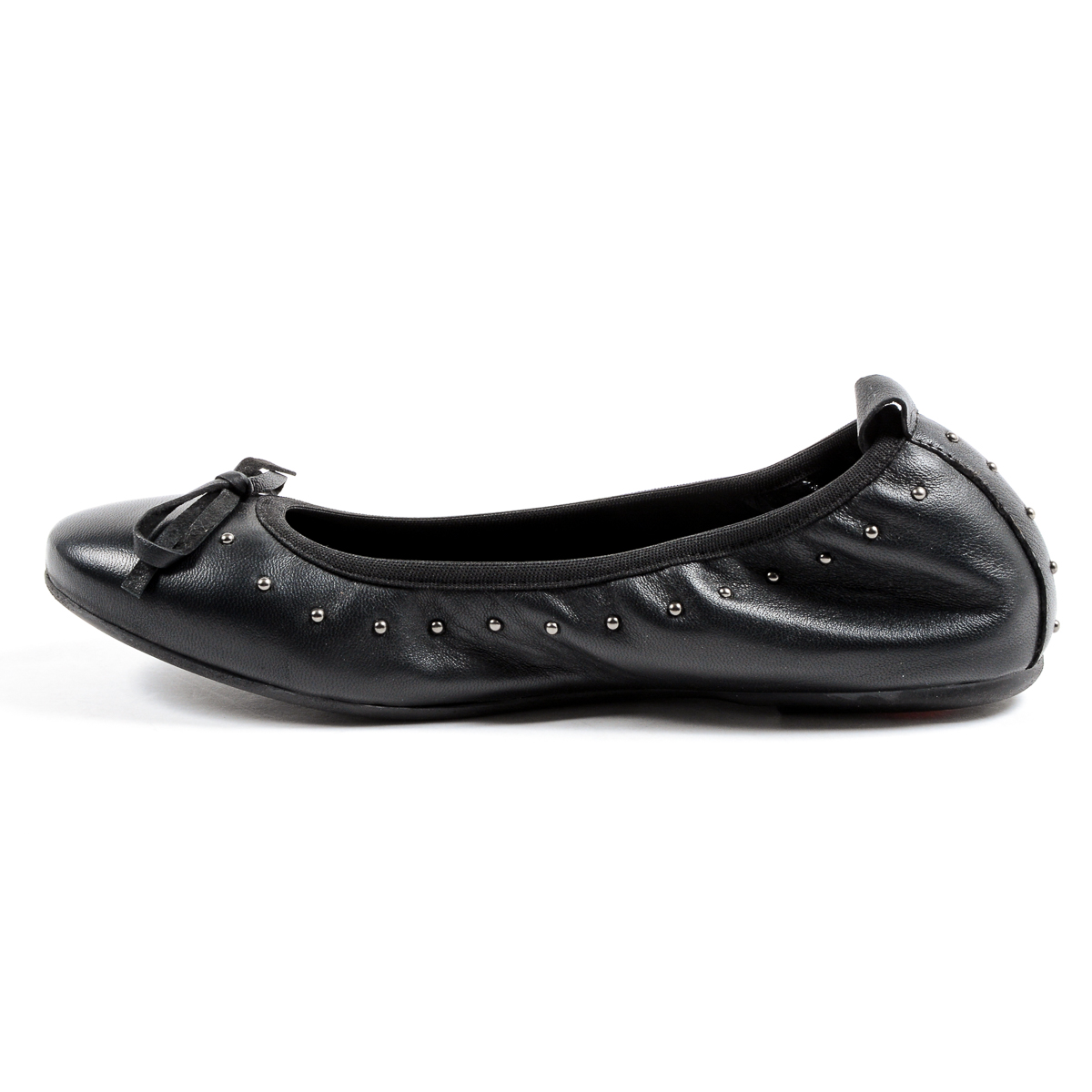 Andrew Charles Ballerina morbida da donna nera ALICIA