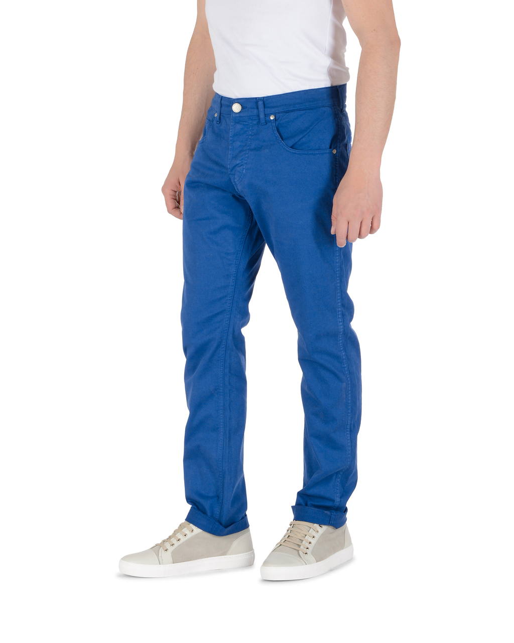 Pantaloni da uomo Andrew Charles Regular Fit FRANK BLUE