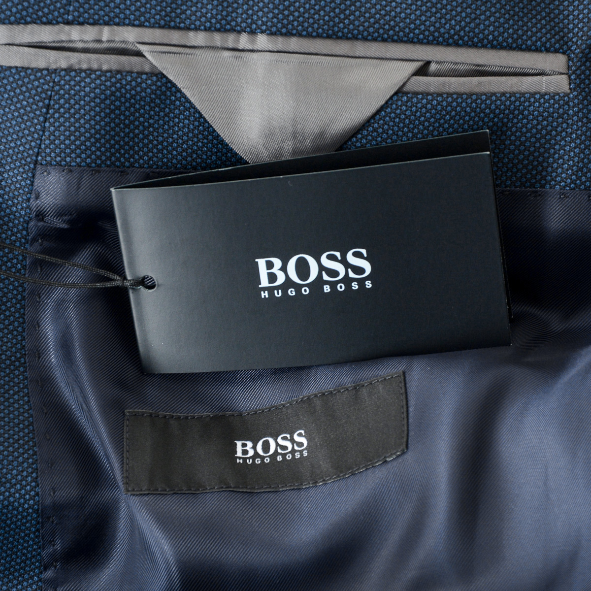 Abito da uomo Hugo Boss blu, GRANDE GENIO