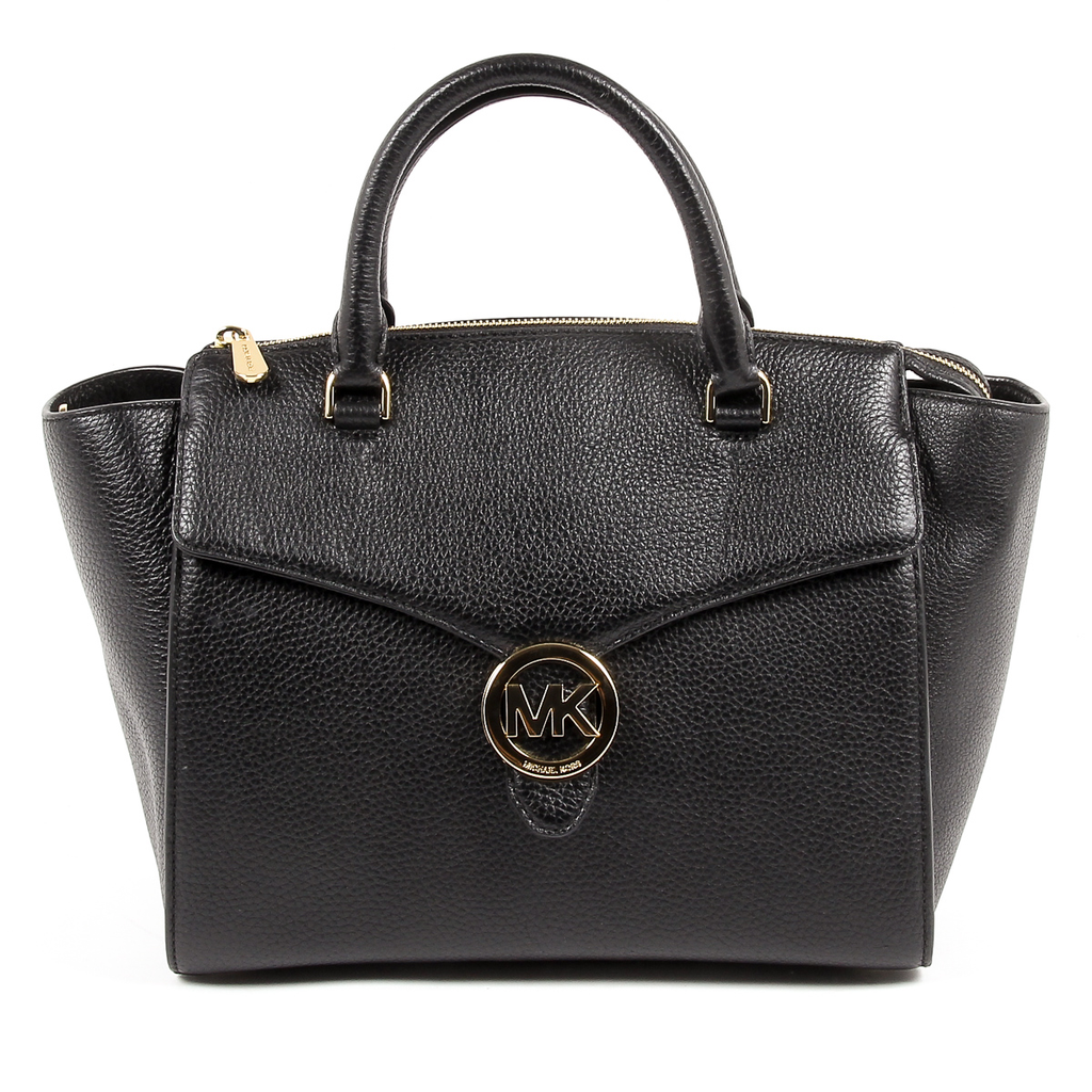Borsa a mano da donna Michael Kors VANNA 35T7GV3S3L NERA