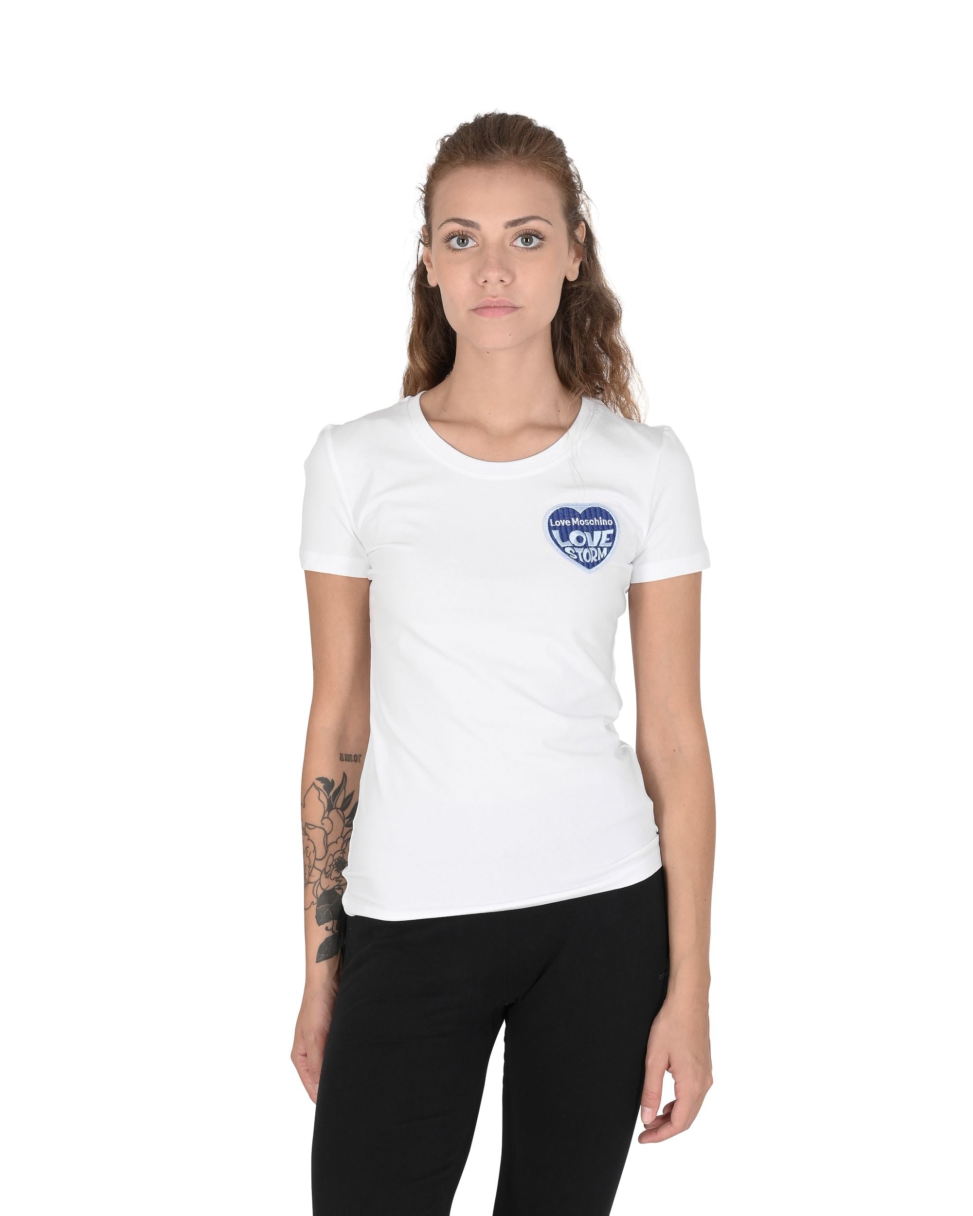 T-shirt da donna Love Moschino W 4 H19 80 E 1951 4119 MULTI