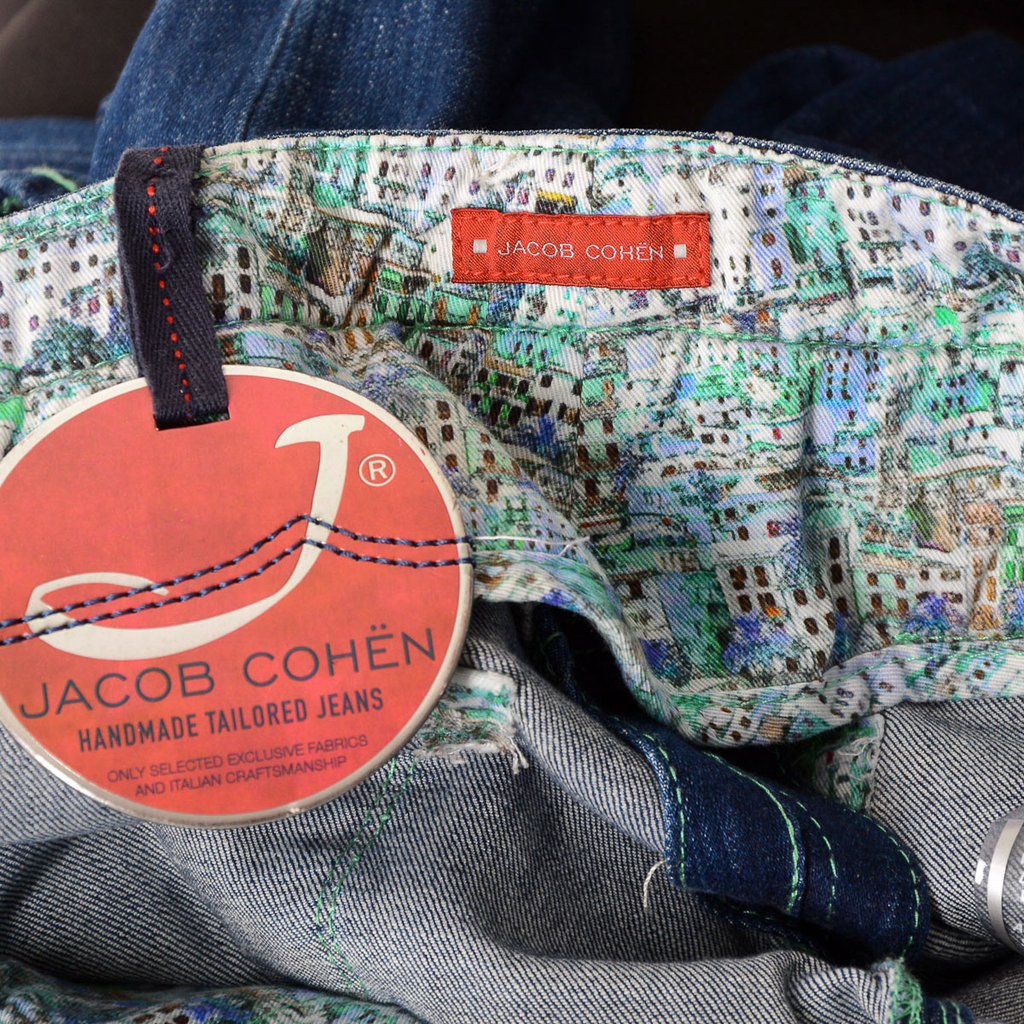Jeans da uomo Jacob Cohen J688 blu