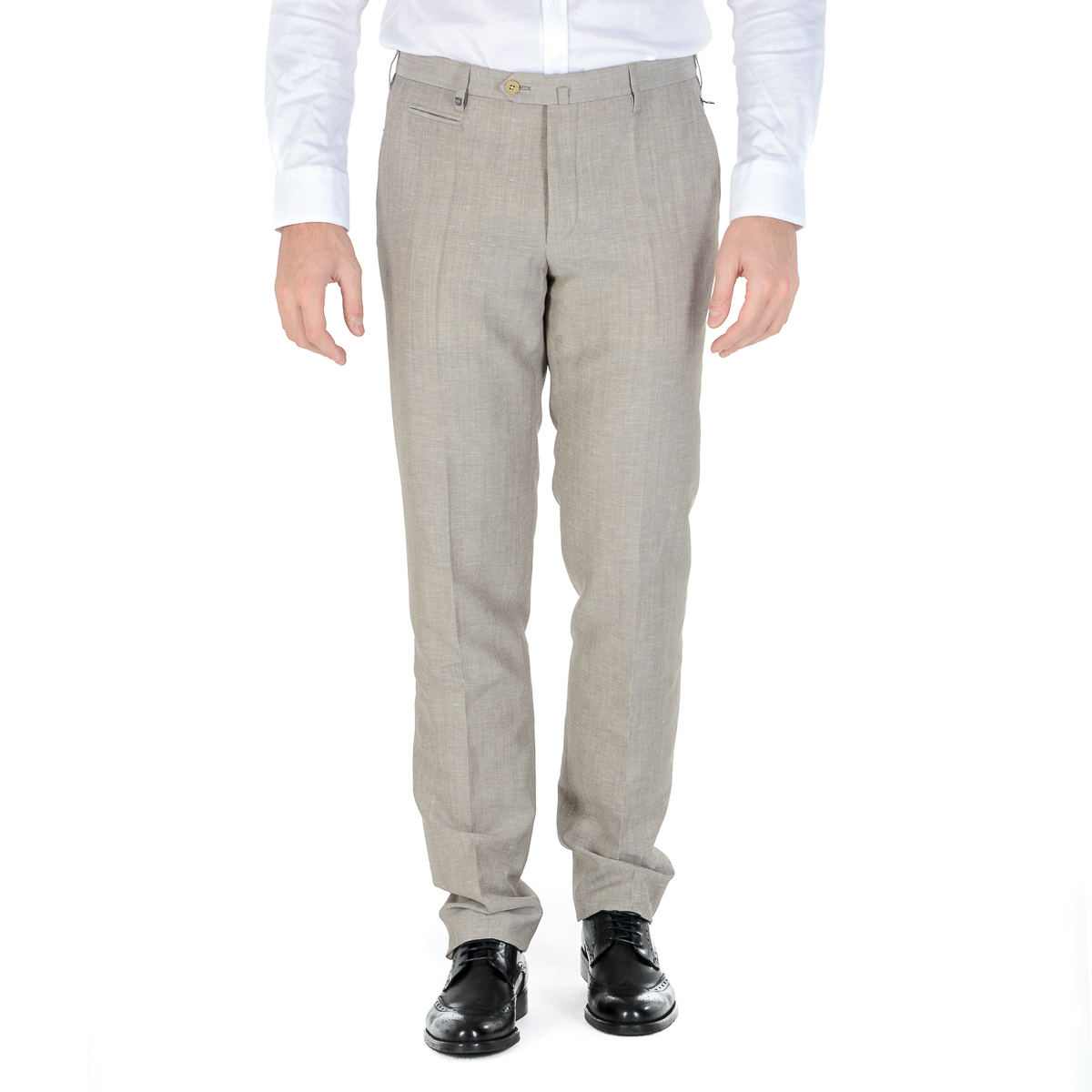 Corneliani Pantaloni Uomo Beige