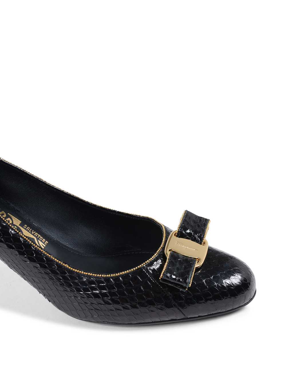 Salvatore Ferragamo Donna Décolleté Nero ELOISASHIN