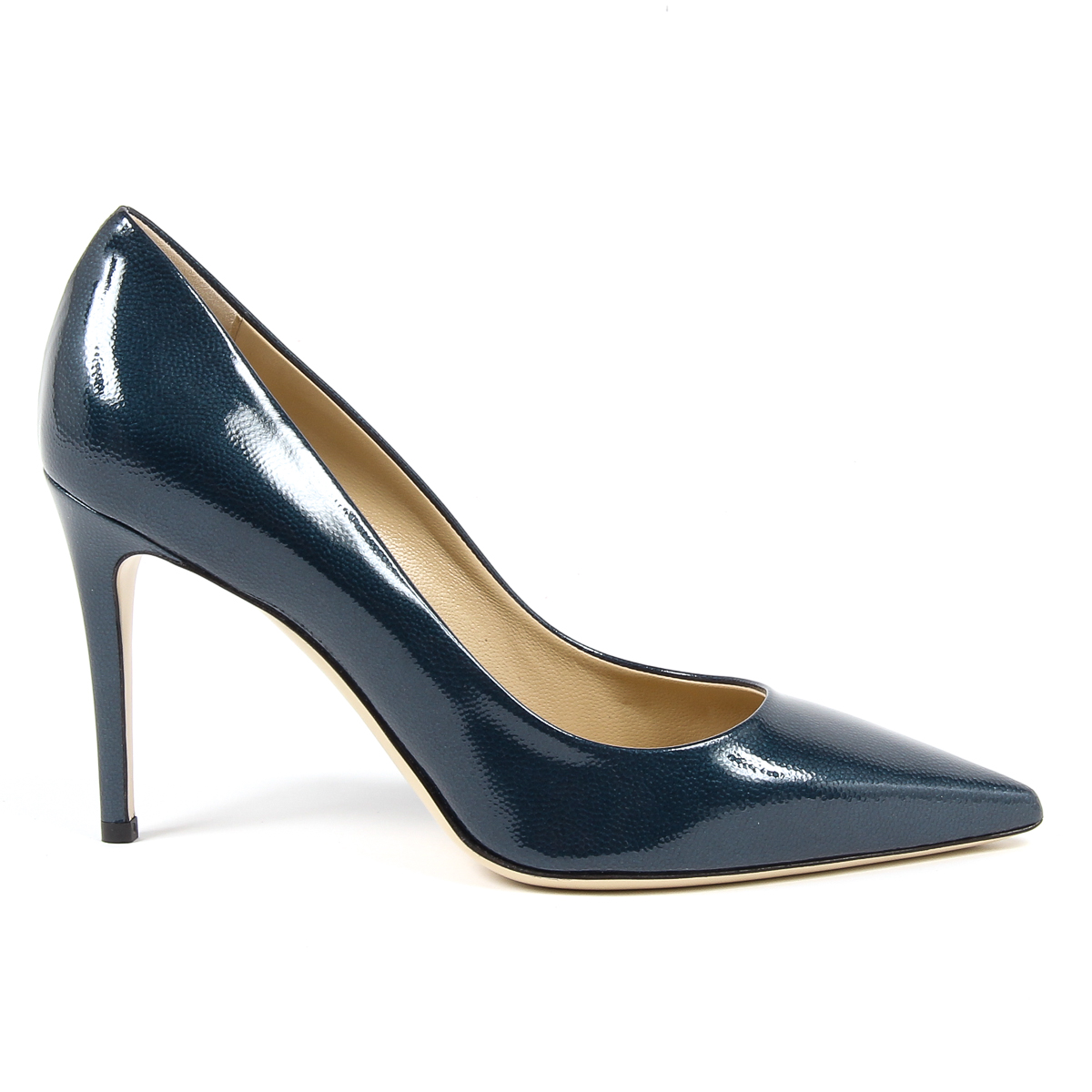 V 1969 Italia Scarpe da donna blu scuro MINA