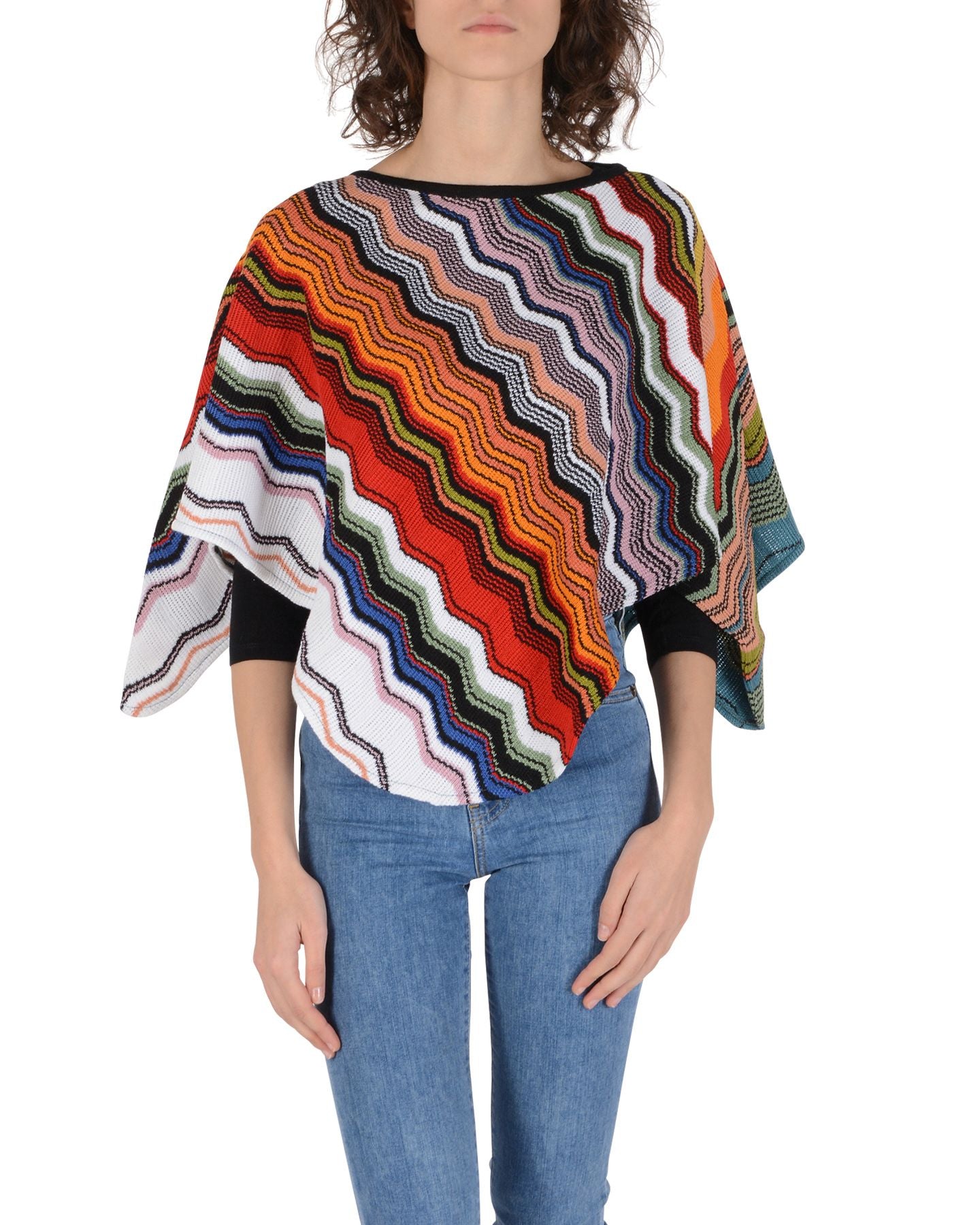 Missoni Donna Poncho Multicolore PO45WMD63470001