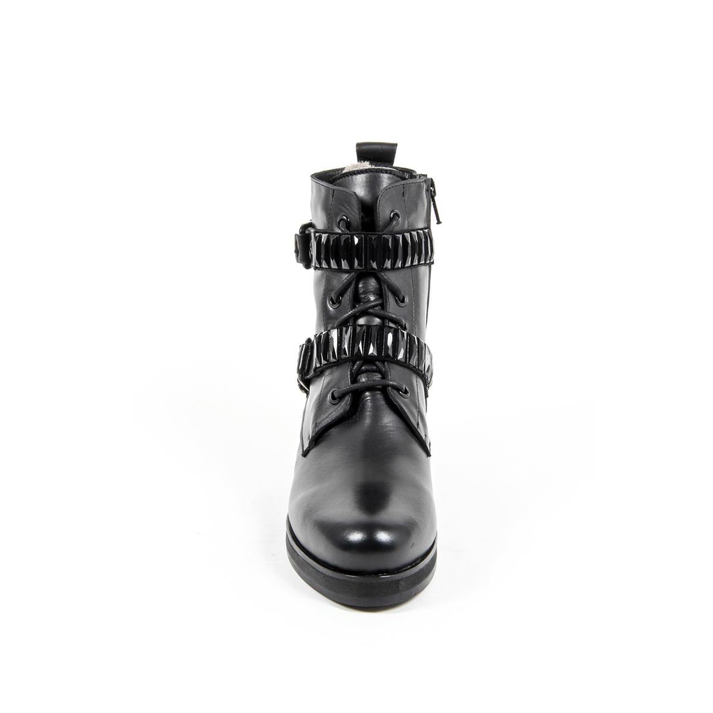 V 1969 Italia Womens Short Boot B2332 SHEA VIT NERO CAM NERO