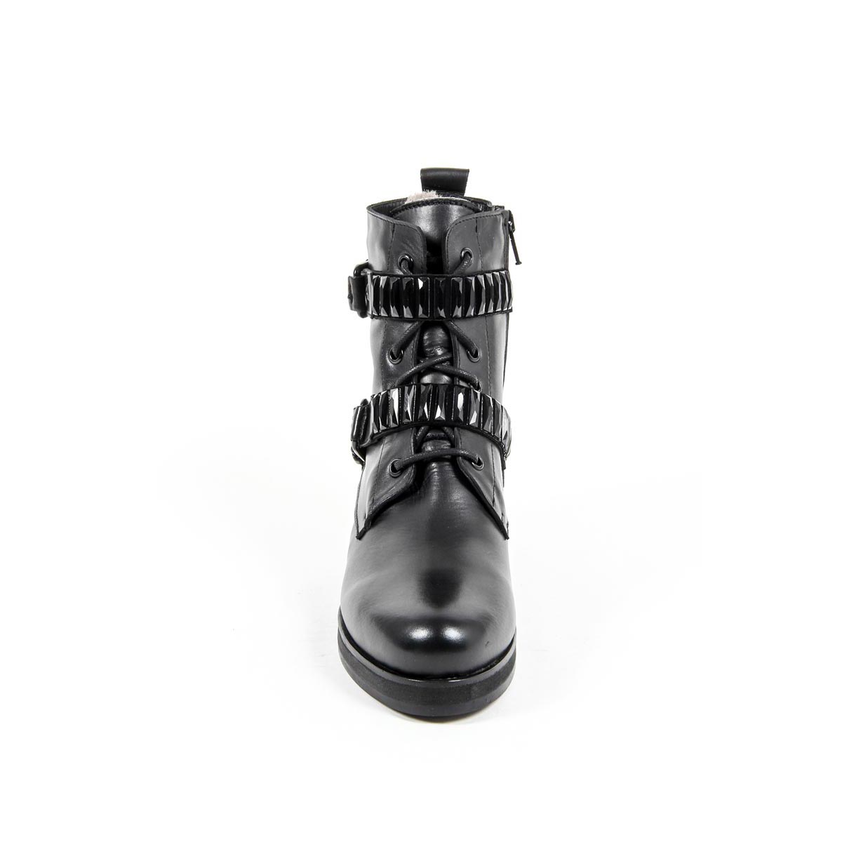 V 1969 Italia Womens Short Boot B2332 SHEA VIT NERO CAM NERO