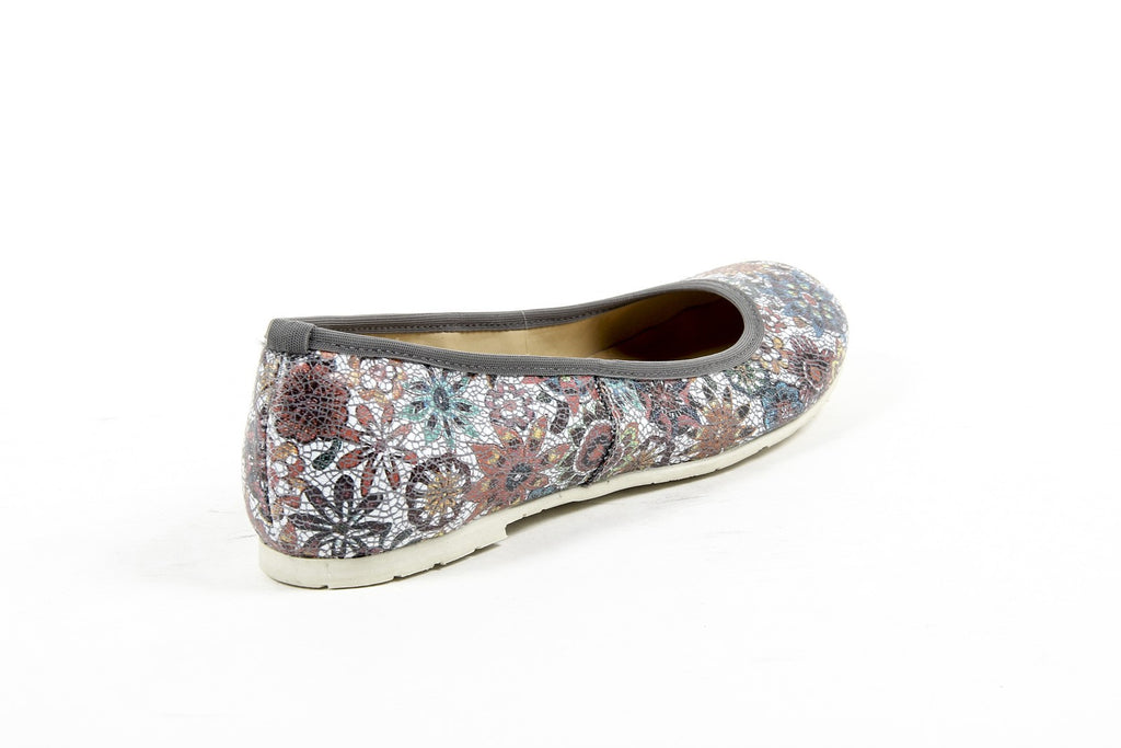 V 1969 Italia Ballerina da donna E08 FIORE GRIGIO